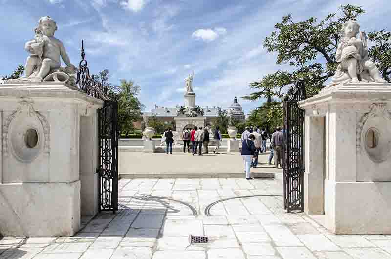 129 - Comunidad de Madrid - Aranjuez - parterre - fuente de Hercules y Anteo